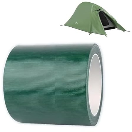 VORAN Waterproof Repair Tape – (2Inch x 9M) Heavy Duty RV & Tent Repair Tape | High Adhesive Leak Proof Tarpaulin Tape for Outdoor, Camping & Picnic – Green