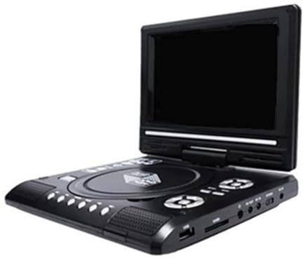 Mini Lecteur DVD CD EVD De 7,8 Pouces, Lecteur De Télévision Numérique Intelligent De Bureau, Télécommande, Portable, Voyage, Écran Rotatif À 270°