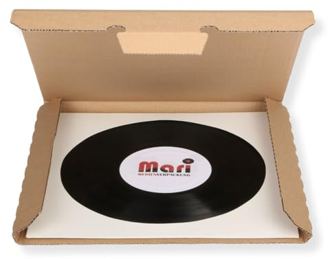 LP Schallplatten Versandkartons für 1-3 LPs Vinyl Schallplatten extra stark (15)