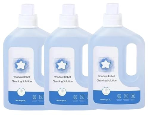Solución de limpieza multisuperficie Winbot, compatible con ECOVACS WINBOT W1 PRO/ W2 OMNI/W2 PRO/W2 PRO OMNI/WINBOT MINI HA11, repuestos for limpiacristales
