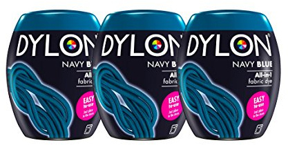 New Dylon 350g Navy Blue Machine Dye Pod 3 Pack
