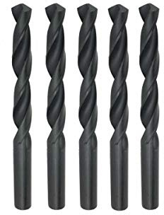 Weischer® - HSS-R Spiralbohrer Ø 16,0 mm | 5 Stück | Stahlbohrer Metallbohrer Eisenbohrer | Bohrer für Metall, Stahl, Aluminium, Eisen | stabil & bruchfest