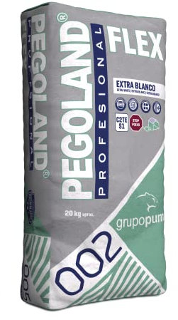CEMENTO COLA PEGOLAND PROFESIONAL FLEX C2 BLANCO SACO 20 KG