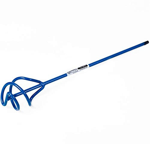 Toolty Propeller Mixing Paddle 60 x 320 x 6mm - HEX - Painted Mixer, Whisk, Stirrer -2-Blade - for Plaster, Gypsum, Adheives, Concrete, Cement, Glue, Paint, DIY - TLTY-1300