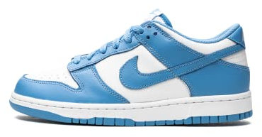 Nike Dunk Low (GS), Turnschuhe für Kinder und Jugendliche, Weiß Blau Universität Weiß, 6 Big Kid
