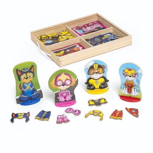 Melissa & Doug - PAW Patrol magnetisches Rollenspiel aus Holz (64 Teile)
