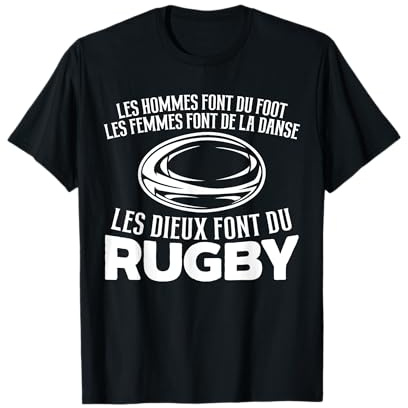 Les Dieux Font du Rugby - Cadeau XV De France Rugby T-Shirt