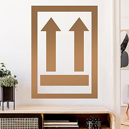 Nicht stürzen - Oben Wandtattoo Wandaufkleber Wall Sticker - Dekoration, Küche, Wohnzimmer, Schlafzimmer, Badezimmer