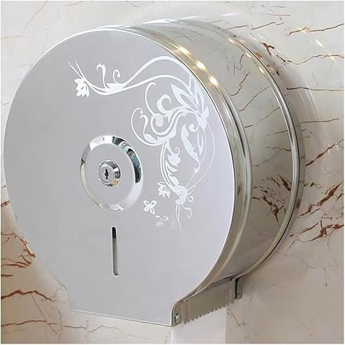 LIOONS Edelstahl Papierhandtuchspender Badezimmer Küche Handtuchspender Kein Bohren Platzsparender Handtuchspender 262mm