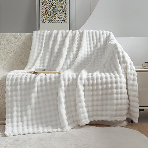 XIEMINLE Fleecedecke, weiche Überwurfdecke, große Flanelldecke, warme, vielseitige Decke, Sofa, flauschige Decke, Tagesdecke, gemütlicher Bettüberwurf für Couch, Schlafzimmer, Reisen (100 x 150 cm,