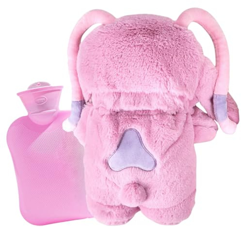 WYFDCZZP Borse dell'Acqua Calda in Peluche, 30 cm
