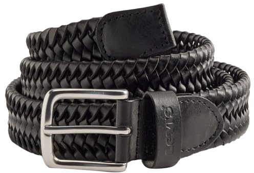 Levi's Herren Stretch Braid Belt Composition Leather Belt (1er Pack)