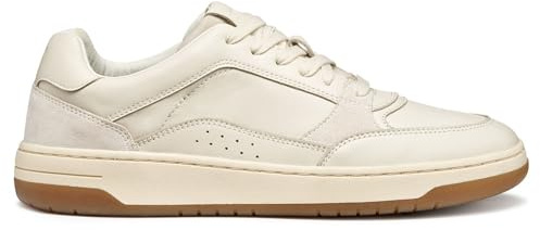 Geox Scarpe da Ginnastica da Uomo U SEDRAL Court, Bianco, 44 EU