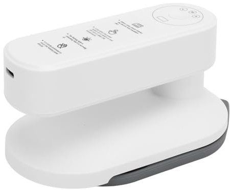 EIMSOAH Calefacción Rápida de 30 Años, Mini Hierro Inalámbrico con Batería de 5000 MAh, Máquina de Planchado de Viaje Portátil para el Hogar de Dormitorios Universitarios de Uso Húmedo