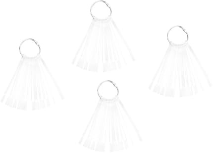 SEWACC Nuancier Ongulaire Éventail 150 Pièces en Plastique pour Manucure Professionnelle et Usage Personnel, Planches D'entraînement Pratiques et Légères pour Affichage des Couleurs
