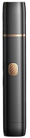 Mikikit Recortador de Vello Nasal y Facial Resistente al Agua Cabezal de Doble Filo y Carga USB para Uso Personal en Casa o Viajes