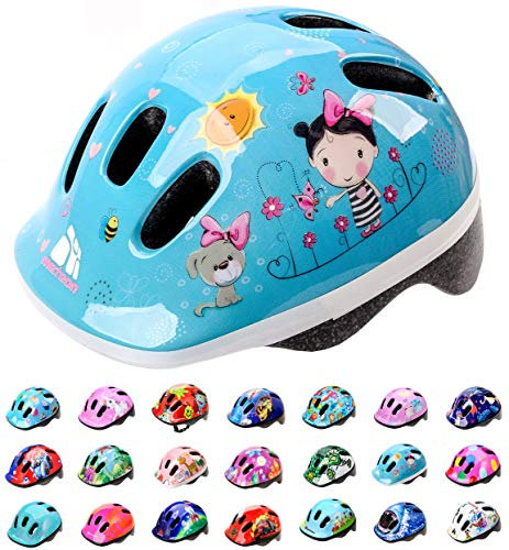 meteor Kinder fahrradhelm ab 1 Jahr – sicherer & stoßdämpfender Kinderhelm mit verstellbarem Headlock - waschbarem Fahrrad Helm Innenfutter – optimaler Schutz & leichtes Design für Baby-Abenteurer