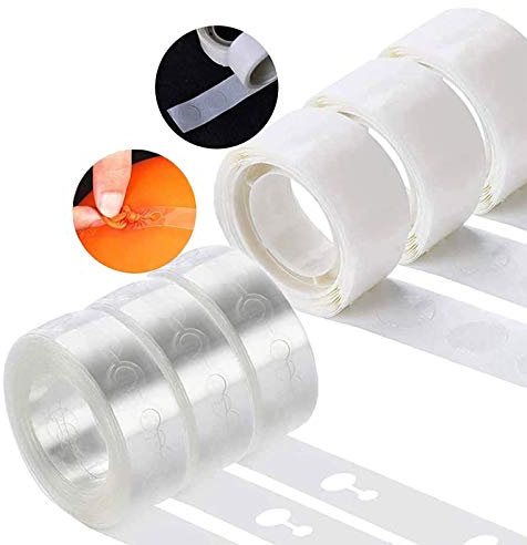 Andiker Kit Arco Ghirlanda Palloncino, 3 Rotoli da 16 Piedi Doppio Foro Palloncini Decorare Striscia e 300 Punti Adesivi di Colla per Decorazioni Feste, Matrimoni, Compleanni Natale