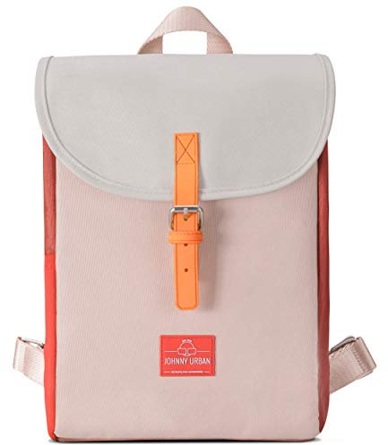 Johnny Urban Rucksack Damen Klein Rot - Romy - Eleganter Kleiner Tagesrucksack Für City, Stadt - Damenrucksack 7L - Nachhaltig - Wasserabweisend