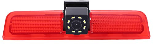 Einparkhilfe Auto Kamera 8 LEDs Nacht Visionen Super HD Farbe Bremsleuchte Rückfahrkamera Ersatz für VW Caddy Life 2K Facelift III Kasten 2KA Kombi Cross Maxi Tdi dritte 3 2003-2014 Bj