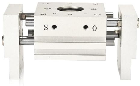 PHNOITPQ Pneumatischer Greifer MHL2, doppeltwirkender SMC-Ersatz-Luftzylinder MHL2 10D/16D/20D/25D/10D1/16D1/20D1/25D1 Luftgreifer (Color : Mhl2-25d1)