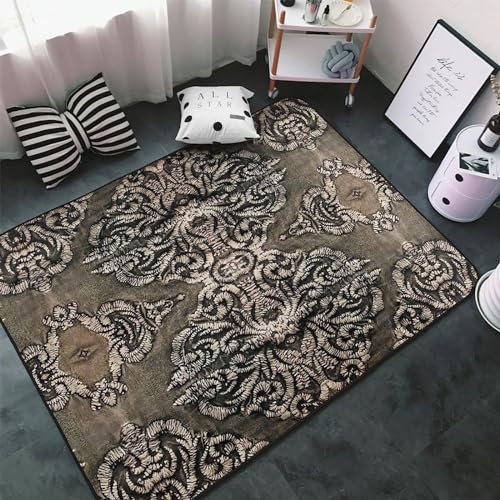 Teppich Läufer Flur Renaissance-Steampunk 3D Küchenläufer Waschbar, Lange Korridor Teppich, Für Flurtreppen Schlafzimmer,Rutschfest Schallschutz Türmatte Mit 200 X 300 Cm - Leicht Zu Reinigen -1N8R9Z1
