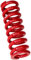 Rockshox Metric Coil 151 Mm 57.5-65 Mm 600 Lb Shock Absorber Spring One Size