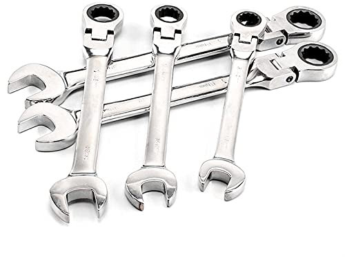 Set di Chiavi Inglesi, Set di Chiavi Inglesi, Chiave Inglese da 8 mm a 13 mm, Chiave Inglese Flessibile, Chiave Inglese Rapida, Chiave Inglese a cricchetto, Chiave Inglese metrica, Chiave in
