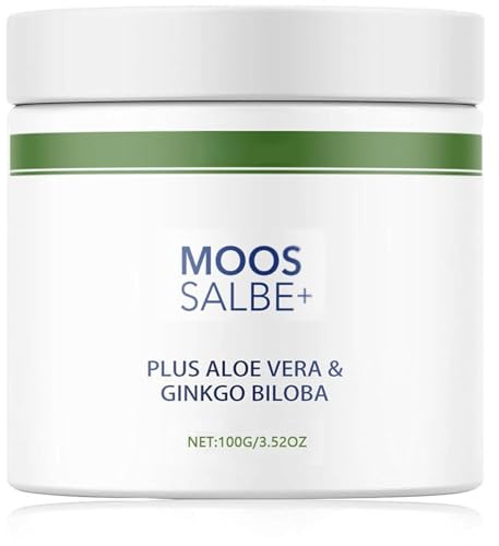 Moossalbe Plus, 100g Moossalbe Gesicht Falten Testsieger, Mooscreme Gegen Falten, Aktiv Hautreparatur Moossalbe, Antifaltencreme, Moos Salbe Für Gesicht & Gegen Falten, Falten Weg Soforteffekt (1)