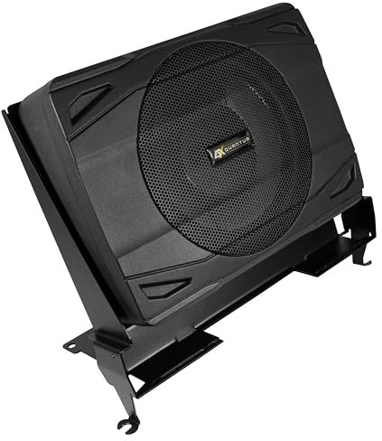 ESX QXF201P - 20 cm (8”) Subwoofer-System PASSIV kompatibel mit FIAT Ducato | incl. Montagekonsole | Quantum-Serie