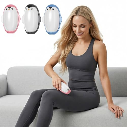 Emotionlin 3er-Set Fusselrolle - Wiederverwendbarer Fusselroller & Tierhaarentferner Abwaschbar | Lint Roller Reusable für Kleidung, Sofa & Tierhaare - Tragbarer Fusselentferner mit Gel-Technologie