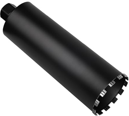 CPROSP Corona de Perforación de Diamante de 162 mm, 1¼'' UNC L 420 mm | Corona de Perforación de Núcleo; Broca para Perforación en Hormigón; Mampostería y Piedra