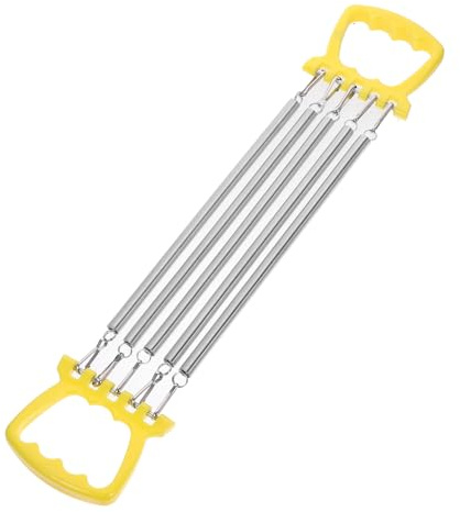 GALPADA Expansor de Pecho de Acero con Resorte para Equipo de Fitness con Mango Ergonómico para Ejercicio Casa Aparato de Gimnasia para Fortalecer Brazos y Mejorar Coordinación