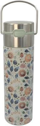 Eigenart Doppelwandige Edelstahlflasche Linnea Flower 500ml