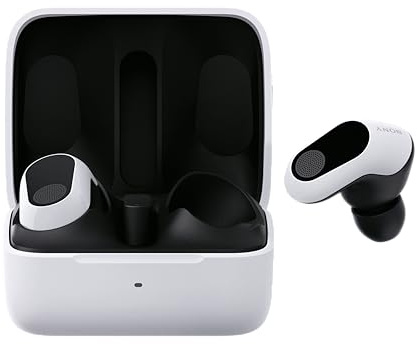 Sony INZONE Buds - True Wireless Gaming Earbuds, 360 Spatial Sound, Active Noise Cancelling, AI Microphone, 24hr Battery, Low Latency Dongle, PC & PS5 Compatible - White (Renewed)