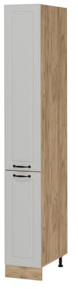 Vicco Armadio da farmacia R-Line, Bianco casa di campagna, 30 cm
