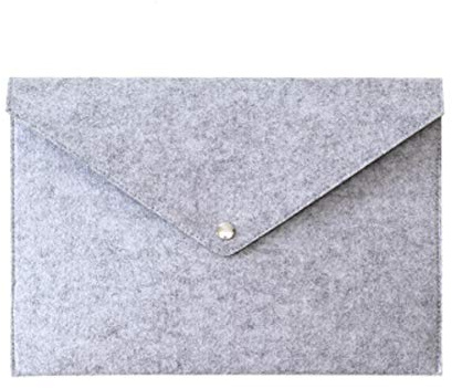 MENDUNER Dokumentväska ärmfodral Väska Tablet Filtväska för Resande Kontor Portfölj Hand 44x32cm (#2)