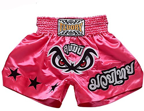 FLUORY Pantaloncini Muay Thai, MMA Abbigliamento Training Cage Fighting Grappling Arti Marziali Kickboxing