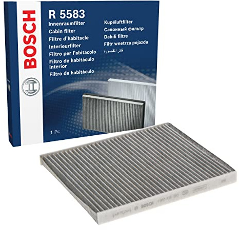 BOSCH Filter, Innenraumluft 1987435583 | Kompatibel mit: ABARTH 500 / 595 / 695, 500C / 595C / 695C, FIAT 500, 500 C, PANDA, PANDA Kasten/Schrägheck, FORD KA