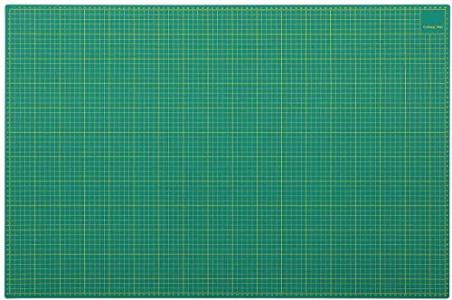 Cutting Craft Professional Mat Self-Healing Double Sided Non Slip Surface Board with Grid Lines for Quilting, Scrap Booking, Fabric, Sewing, Paper Craft and Much More (A1)