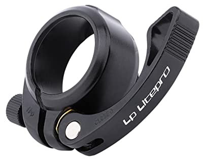 SM SunniMix Schnellspanner Fahrrad Sattelklemme Eloxierte Aluminiumlegierung 41mm für 33,9mm Sattelstütze Sattelklemme für Fahrrad Klapprad Radfahren, Black