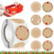 Aufkleber Weihnachten,500Pcs weihnachtsaufkleber selbstklebend,weihnachtsaufkleber für papiertüten Rund Geschenkaufkleber,Frohe etiketten weihnachten Kraftpapier,für Weihnachten Geschenkverpackungen