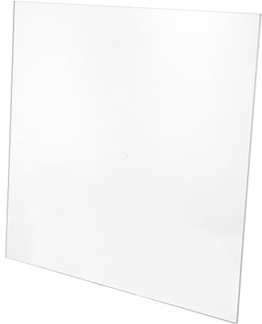 Warmhm Transparente Acryl-präsentationsplatte Schmuck-fotoständer Durchsichtige Acrylplatte Foto-Requisiten Für Schmuckkästchen