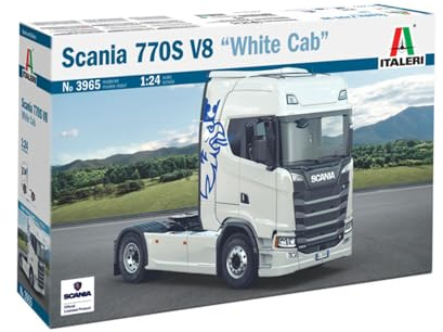 ITALERI - Scania 770s V8 White Cab 3965| 1:24