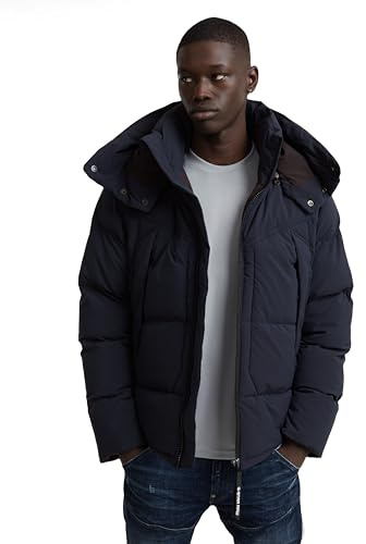 G-Star Herren G- Whistler Padded Hooded Jacke 2.0, Blau (salute D25345-D518-C742), S