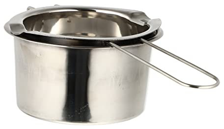 SEWOART Handmade Soap Melting Pot Double Boiler Set Inner and Outer Pots for DIY Soap Making Reliable Suitable for Home Craft Wax Heating and Hair Removal