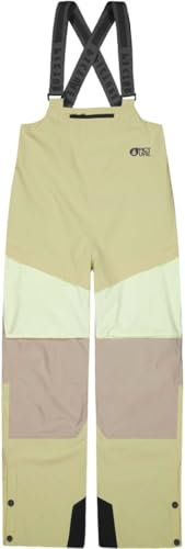 PICTURE ELWY BIB Hose 2025 Hemp roebuck Lime Cream, L