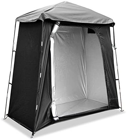 3-Bike Outdoor Storage Shelter | Waterproof & UV-Resistant Bike Shed Tent (200x100x190cm) | Portable Backyard Bicycle Cover with Ventilation & Lock Holes | Space-Saving Garage Alternative (Black)