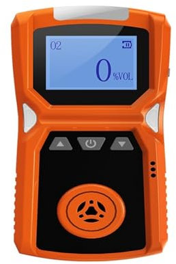 YXZKJZJ Detector de Gas portátil Industrial H2/CO/PH3/CO2/H2S/NH3/O2/NO2/NO/EX/CH4 Detector de Alarma de Gas Combustible Carga USB 0-100% LEL Lectura en Tiempo Real(O2-0-30VOL)