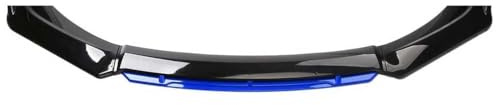 WUCHENGHH Spoiler Parachoques Delantero para Audi A5 4 Door B8 2007-2016, Coche ABS Alerón Delantero Difusor Inferior Labio Kits Carrocería Exteriores Accesorios,C-Black Blue
